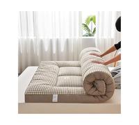 Japanese Floor Futon Mattress, Thicken Roll Up Mattress Floor Bed Tatami Foldable Soft Pressure Reducing Breathable Double Futon Mattress Student Dormitory Home Mattress