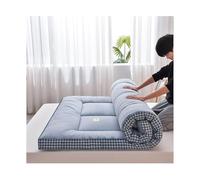 Japanese Floor Futon Mattress, Thicken Roll Up Mattress Floor Bed Tatami Foldable Soft Pressure Reducing Breathable Double Futon Mattress Student Dormitory Home Mattress