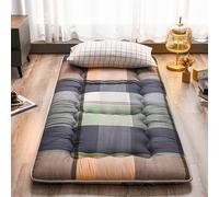 Japanese Floor Mattress Foldable Futon Roll Up Mat Portable Guest Bed for Camping & Couch Breathable Sping Solut Space Saving Mattress for Easy Sto