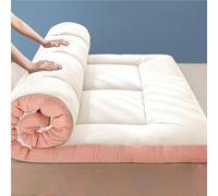 Japanese Floor Mattress - Soft, Breathable & Fluffy Foldable Mattress for Single/Double Use - Perfect for Student Dorms, Camping & Minimalist Living Solutions