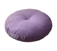 Japanese Floor Pillow Cushion Seating Pillows Detachable Yoga Cushions, Beige Large (Purple, One Size)