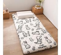 Japanese Floor Sleeping Mattress Single Double Queen Size Camping Mat Teal 80x190cm