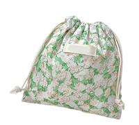 Japanese Floral Drawstring Pouches for Cosmetics and Accessories Storage Fashionable Flower Makeup Storage Bag Lipstick Bag