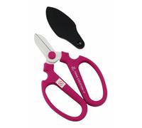 Japanese Floral Scissors - SAKAGEN Hand Creation, Professional Ultra Sharp Flower Shears for Floral Design, Ikebana & Gardening, Made in Japan, F-170 (Violet)