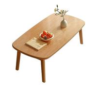 Japanese Folding Coffee Table, Portable Multifunctional Foldable Floor Table for Small Spaces, Ideal for Living Room or Balcony, No Assembly Required