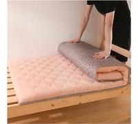 Japanese Folding Floor Mattress Thickened Futon Double-Sided 4 Universal Seasons Home Bedroom Use Color B Size 120x200cm (47x79in)
