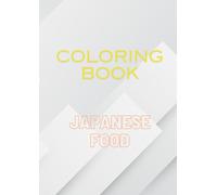 Japanese food coloring book