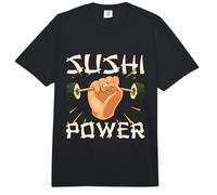 Japanese Food Sushi Gym Nigiri Sushi Roll Comfort Colors Adult Heavyweight T-Shirt