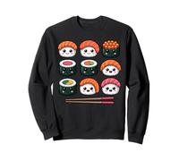 Japanese Food Sushi Lover Cute Kawaii Sushi Sweatshirt