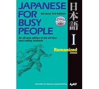 Japanese for Busy People 1: Romanized Version