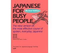 Japanese For Busy People: V.3