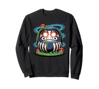 Japanese Forgotten Daruma Doll Japan Culture Sweatshirt