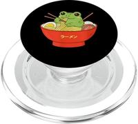 Japanese Frog Ramen Bowl Funny Toads Anime Manga Noodles PopSockets PopGrip for MagSafe