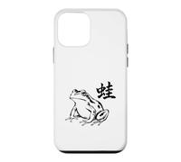 Japanese Frog Sumi-E Design with Kanji Minimal Case for iPhone 12 mini