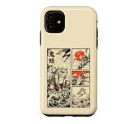 Japanese Frog Yokai Comic Ukiyo-e Folklore Monster Art Case for iPhone 11