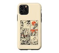 Japanese Frog Yokai Comic Ukiyo-e Folklore Monster Art Case for iPhone 11 Pro