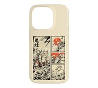 Japanese Frog Yokai Comic Ukiyo-e Folklore Monster Art Case for iPhone 14 Pro