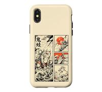 Japanese Frog Yokai Comic Ukiyo-e Folklore Monster Art Case for iPhone X/XS