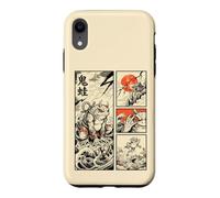 Japanese Frog Yokai Comic Ukiyo-e Folklore Monster Art Case for iPhone XR