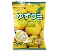 Japanese Fruit Gummy Candy from Kasugai - Yuzu - 102g by KASUGAI SEIKA