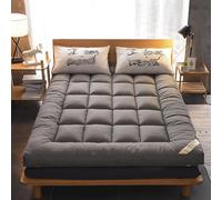 Japanese Full Size Futon Portable & Foldable Breathable Roll-Up Guest Bed for Home & Dorms Space-Saving Solution Comfortable Sleep Aid.