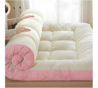 Japanese Futon Mattress 5cm Thick - Foldable Sleeping Pad for Dorm & Guest Beds Single/Size (100x200cm) - Comfortable Floor Mattress for Home Use and Travel