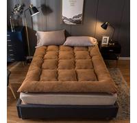 Japanese Futon Mattress - Breathable Thick Floor Bed Pad, Foldable Spring Mat for Cozy Sleep, Comfortable and Ideal for Home & Travel