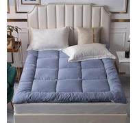 Japanese Futon Mattress for Camping & Relaxation, Multi-Color, Various Sizes (Blue Queen 150x200 cm), Lightweight Floor & Bed Mattress for Ultimate Comfort & Support