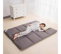 Japanese Futon Mattress Lightweight & Portable Roll Up Floor Pad for Dorm Guest Bed and Home; table ng Mattress for Easy Sto & Travel Sp Solut