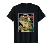 Japanese Gamer Frog Controller 4 Men Women Boy Funny Gaming T-Shirt