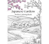 Japanese Gardens Pocket Coloring Book
