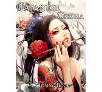 Japanese Geisha Coloring Book: Cute Indoor Furniture Illustrations To Color With Adorable Rooms And Other Lovely Things