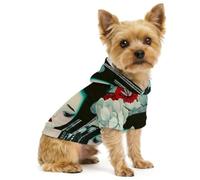 Japanese Geisha Dog Costume Novelty Shirt Pet Hoodie Sweatshirt Clothes Pullover Jumper M