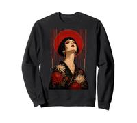 Japanese Geisha Katana Sweatshirt