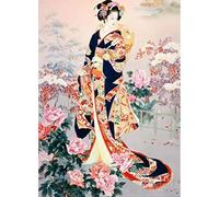 Japanese Geisha Puzzle Games, 1000 Pieces for Adults, Games for Adults, Teenagers and Children, 50x70cm