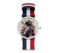 Japanese Geisha Woman Warrior Quartz Watches Without Scale Wrist Watch with Adjustable Strap for Men Women