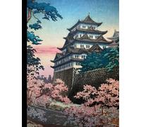 Japanese Genkouyoushi Notebook: Beautiful Traditional Nagoya Castle Print Manuscript | Authentic Writing Practice Book for Kanji, Katakana and ... Square Grid Blanks for Language Practice |