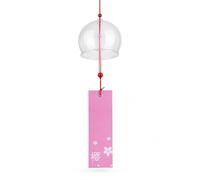 Japanese Glass Wind Chime Enamel Painted, style to 3