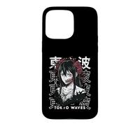 Japanese Goth Hannya Oni Mask Girl Japan Horror Anime Manga Case for iPhone 15 Pro Max