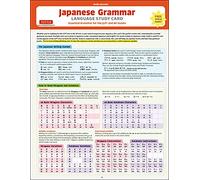 Japanese Grammar Language Study Card: Essential Grammar Points for the JLPT and AP tests (Includes Online Audio): Essential Grammar for the JLPT and AP Exams (Includes Online Audio)