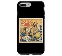 Japanese Great Wave Golden Retriever Dog Case for iPhone 7 Plus/8 Plus
