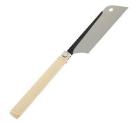 Japanese Hand Saw 10inch SK5 High Carbon Steel Small Japanese Pull Saw with Hex Wrench 17 Teeth Lightweight Beech Handle Carpenter Cut Saw for GardenTrimming Pruning Woodworking Tools