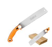 Japanese Hand Saw, Japanese Hand Saw Double Edge - Fine Cut Traction Saw for DIY Projects, Trimming and Woodworking