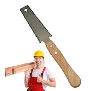 Japanese Hand Saw, Woodworking Tool, Double Edge Flush Cutting Saw, Wood Saws, Smooth, Fine Cuts, Lightweight Japanese Pull Saws for Trimming, Carpentry, DIY Projects, Cutting