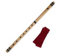 Japanese Handmade Bamboo Flute 8 Hon Different Colors Exquisite Wind Instruments Professional Performance To Bamboo Flute (Color : Brown)