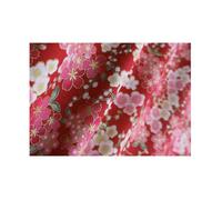 Japanese Handmade Blossom Bronzing Cotton Floral Fabric for Sewing Patchwork DIY Sewing -COL03