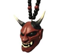 Japanese Hanging Ornament - New Japanese Style Head Pendant | Car Decoration Ethnic Inspired Car Pendant Charm Car Accessory