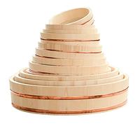 Japanese Hangiri Sushi Oke - Wooden Rice Mixing Tub & Paddle Set, 52x14cm - Ideal for Sushi Restaurants & Home Kitchens, Perfect for Cooling & Mixing Rice