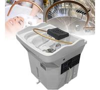 Japanese Head Spa Equipment Sink,Portable Thermostatic Water Circulation Shampoo Basin,60L Large Water Tank,Fumigation,Light Therapy,Enhance The Head Wash Experience