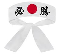 Japanese Headband, 39x2 Inch Breathable Cotton Japanese Bandana, Sushi Chef Karate Headband for Karate Sports Cooking Kitchen Supply.